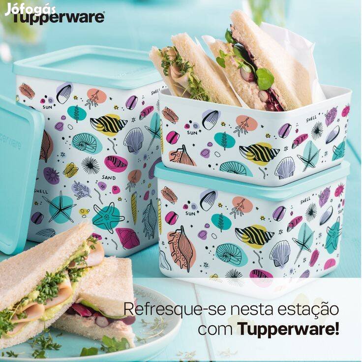 Tupperware Copacabana Hűs kocka szett 3db Új, akciós