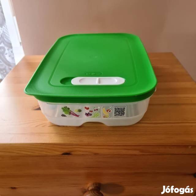 Tupperware IQ lapos 1,8l frissentartó doboz Új, akciós