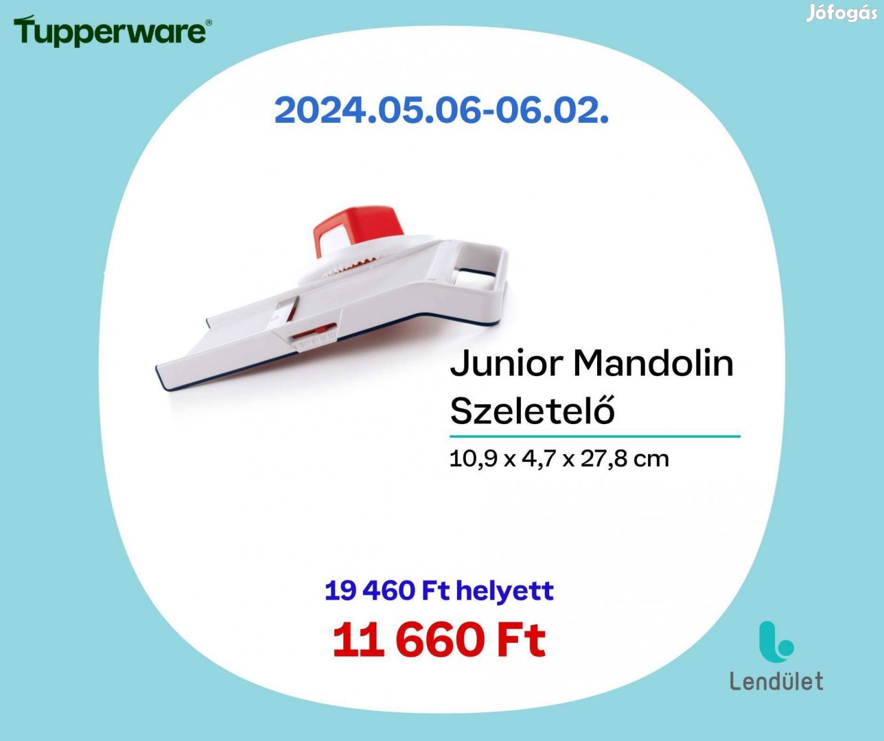 Tupperware Junior Mandolin Szeletelő