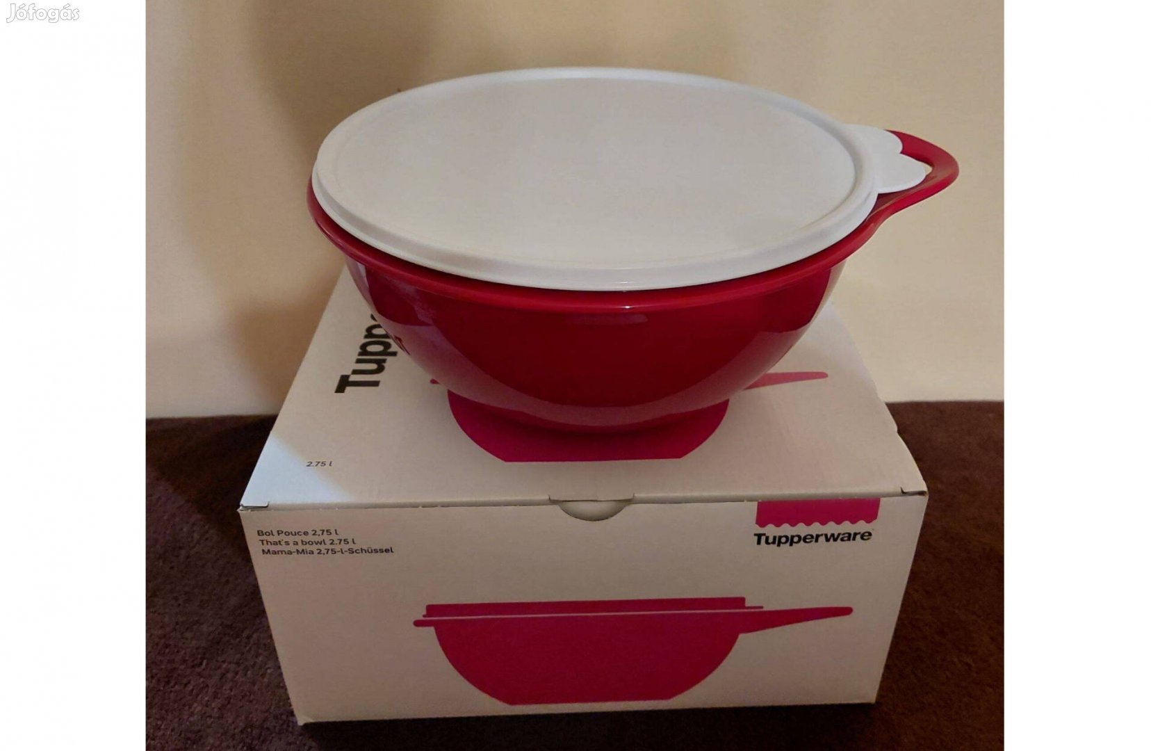 Tupperware Kelesztő Tál 2,75 L