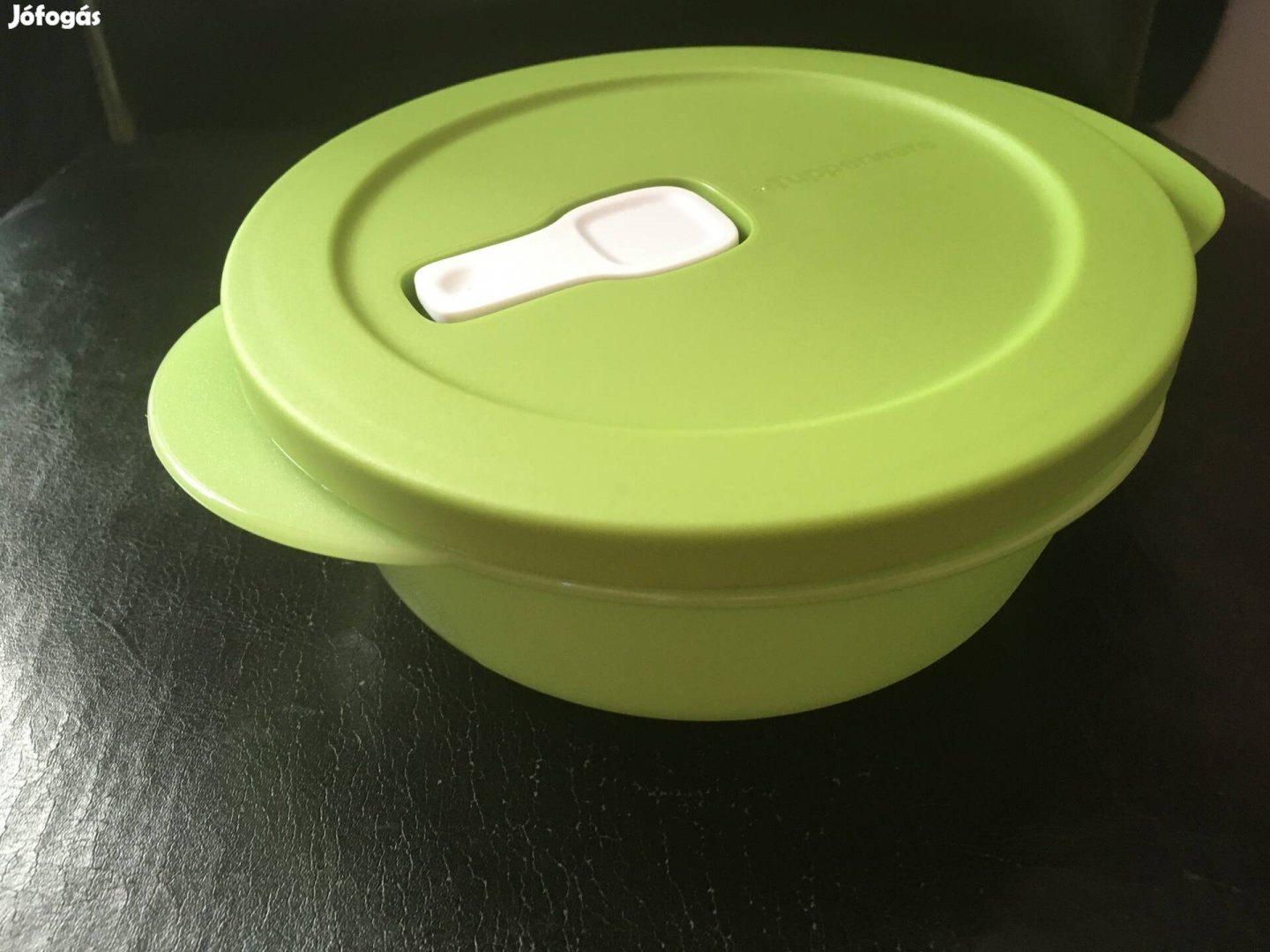 Tupperware Lime mikrózható polytupper tál 600 ml Új, akciós