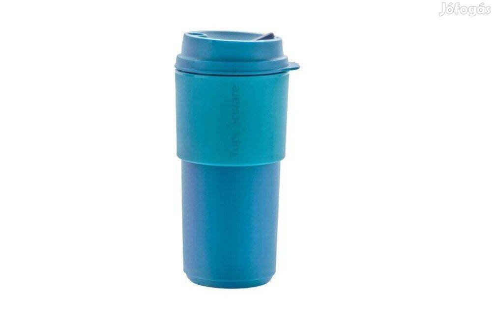 Tupperware Öko+ Utazó Kávésbögre 490 ml kék