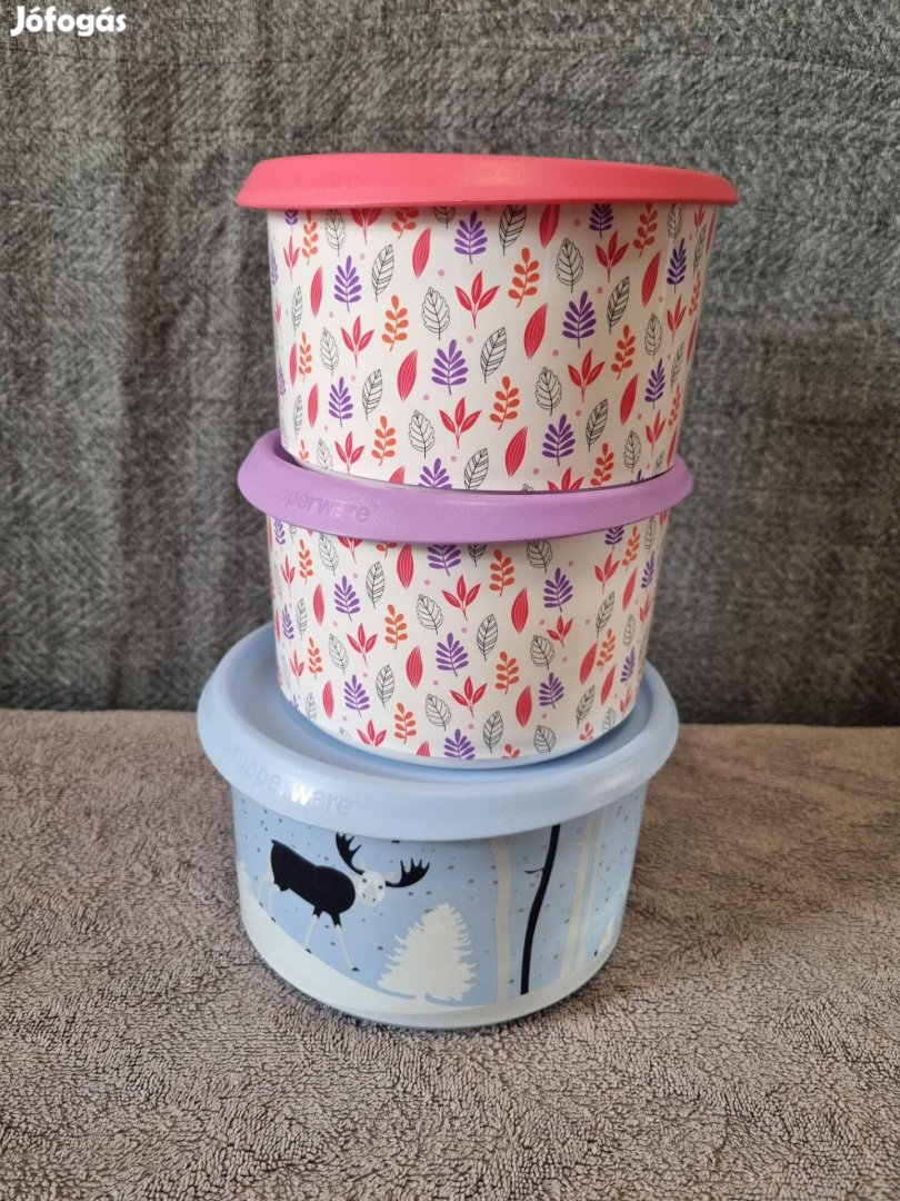 Tupperware One Touch Kerek tároló dobozok