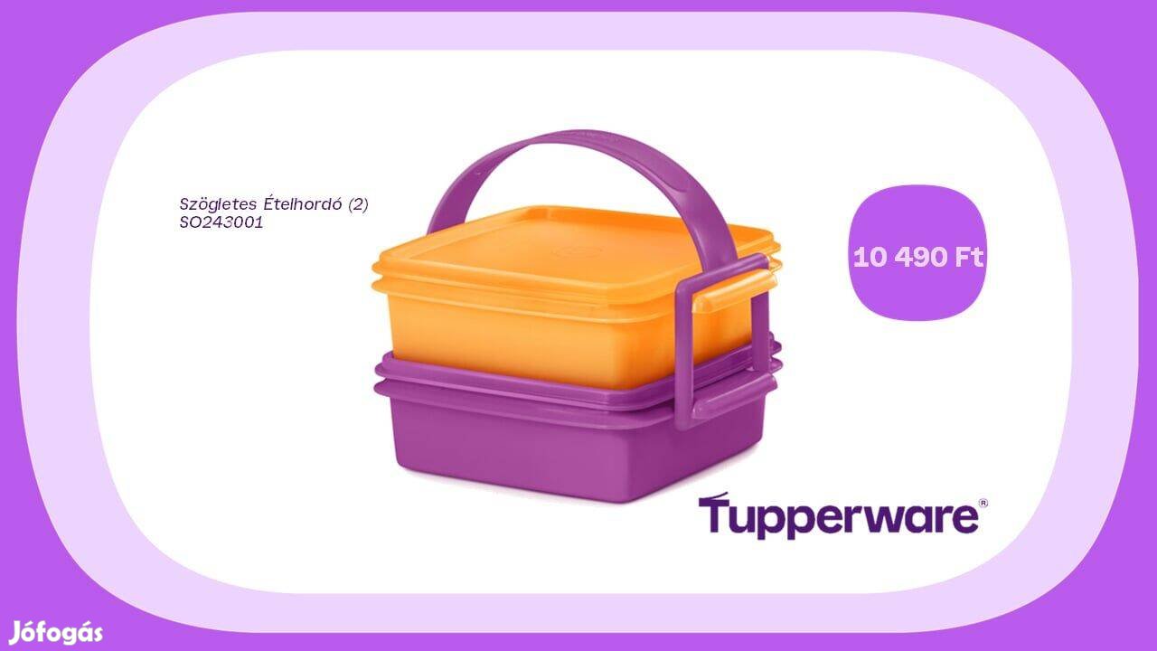 Tupperware Szögletes Ételhordó