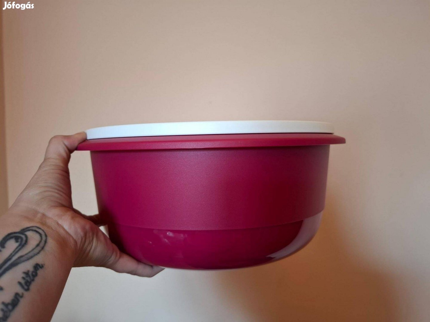 Tupperware Új Generációs kelesztő tál pink 3,5l Új, akciós