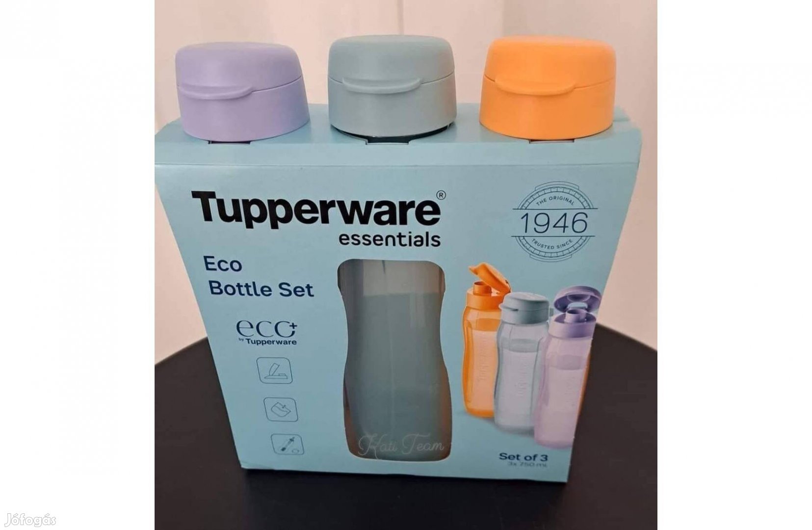 Tupperware Új Generációs öko palack szett 750 ml 3db Új, akciós