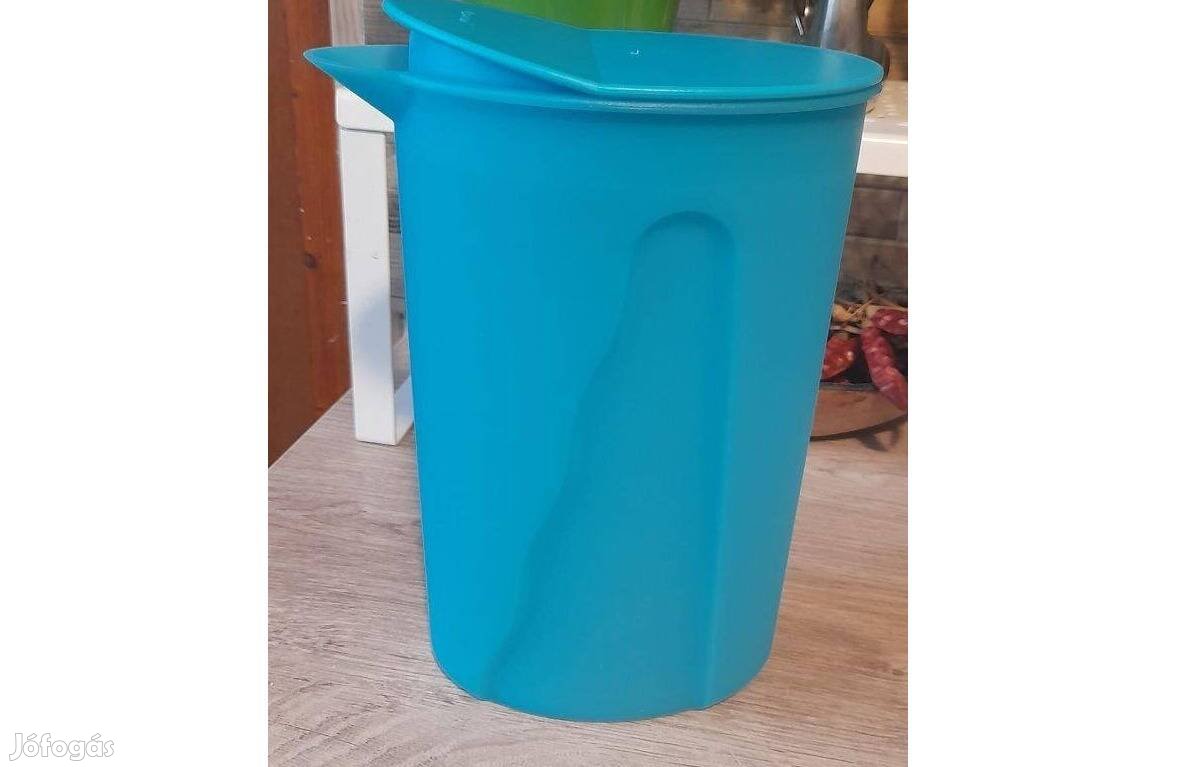 Tupperware Új Hullám kancsó türkiz 1l Új, akciós