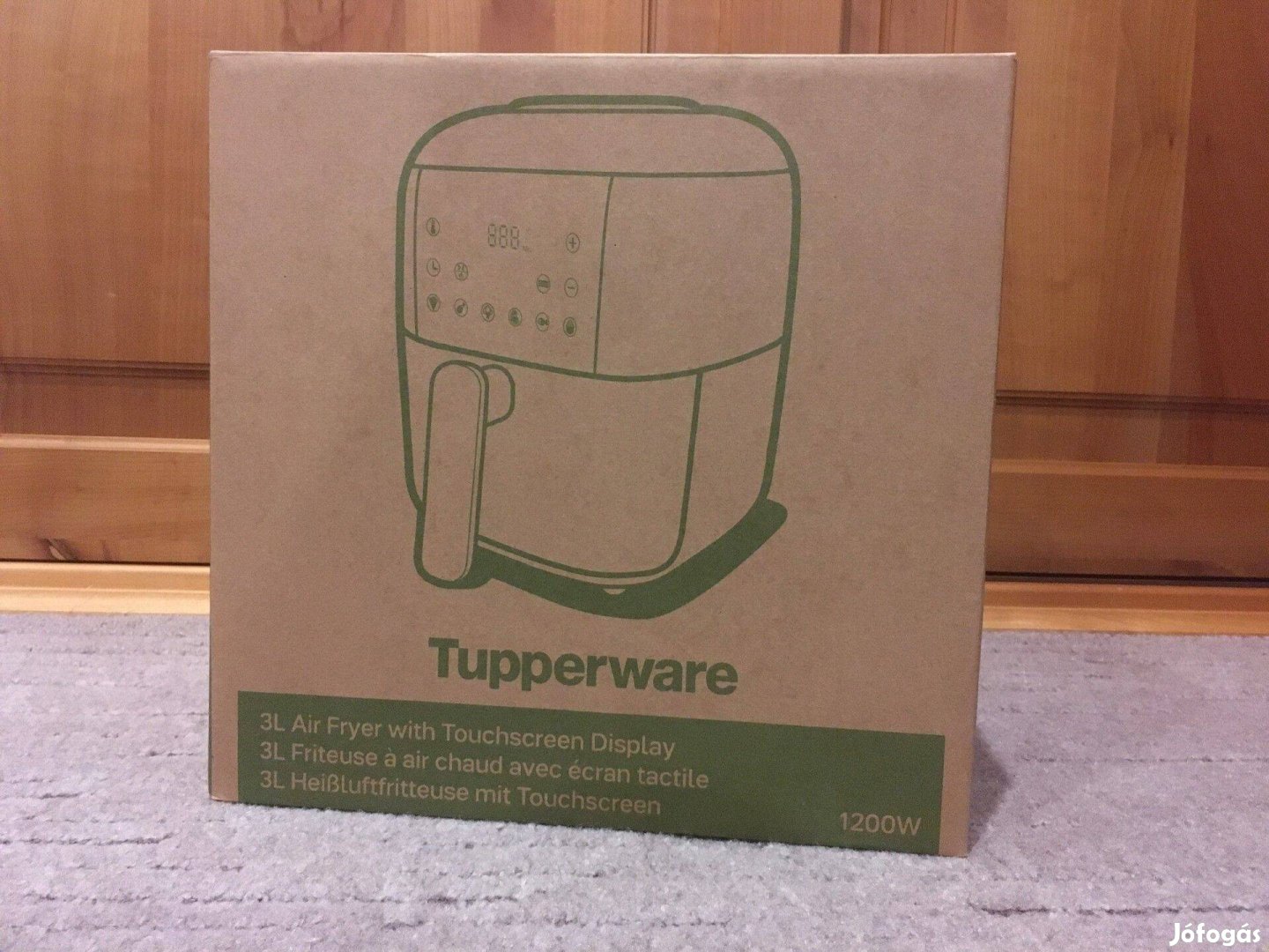 Tupperware airfryer légkeveréses sütő új