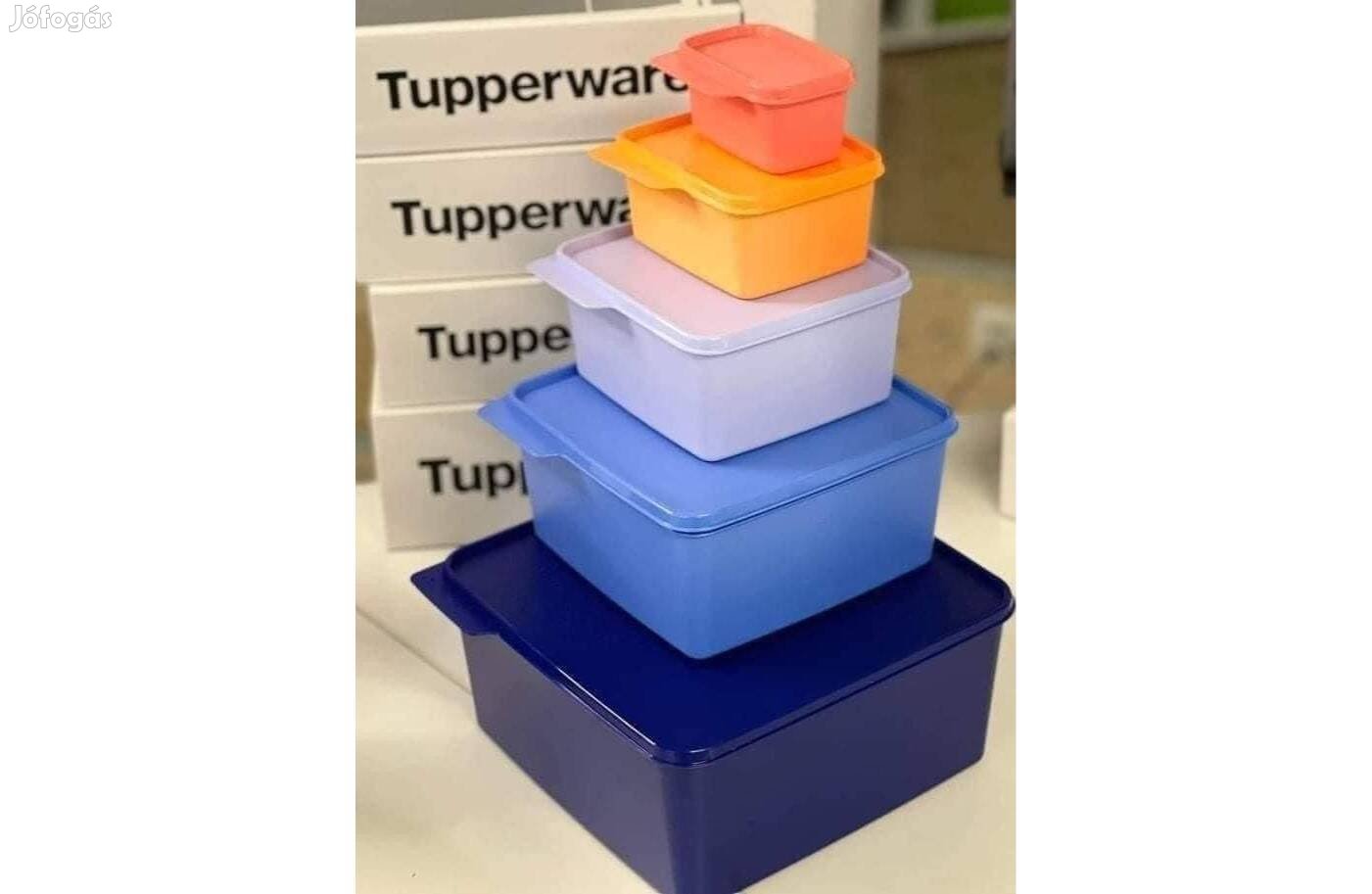 Tupperware alaplépés tál szett 5db Új, akciós