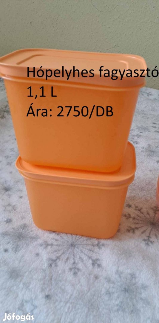 Tupperware hópelyhes fagyasztó doboz