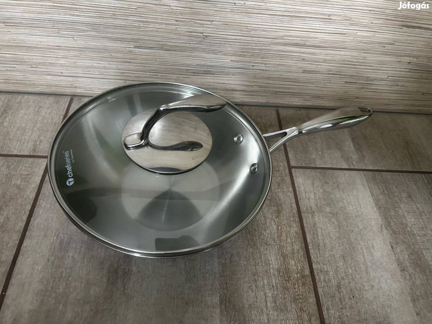 Tupperware indukciós Mesterszakács Chef Series wok serpenyő 24 cm