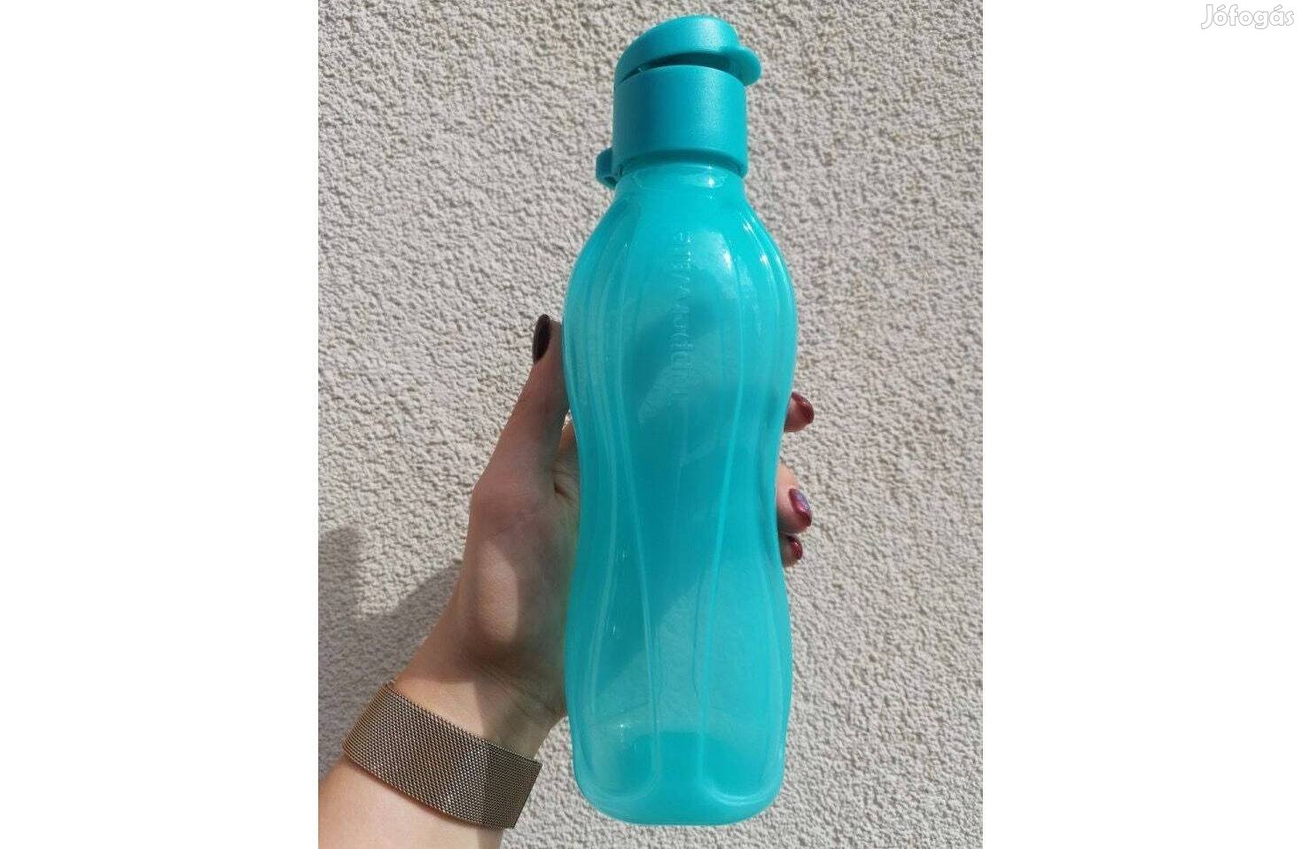 Tupperware kék öko palack 500 ml Új