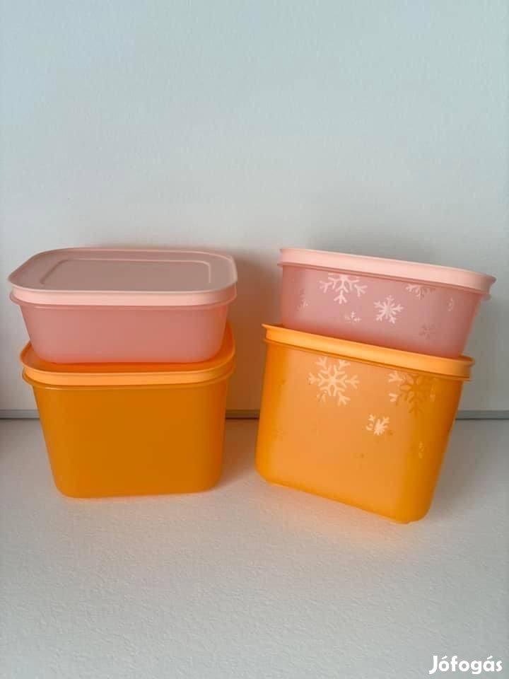 Tupperware kisebb fagyasztótárs szett 4db Új, akciós