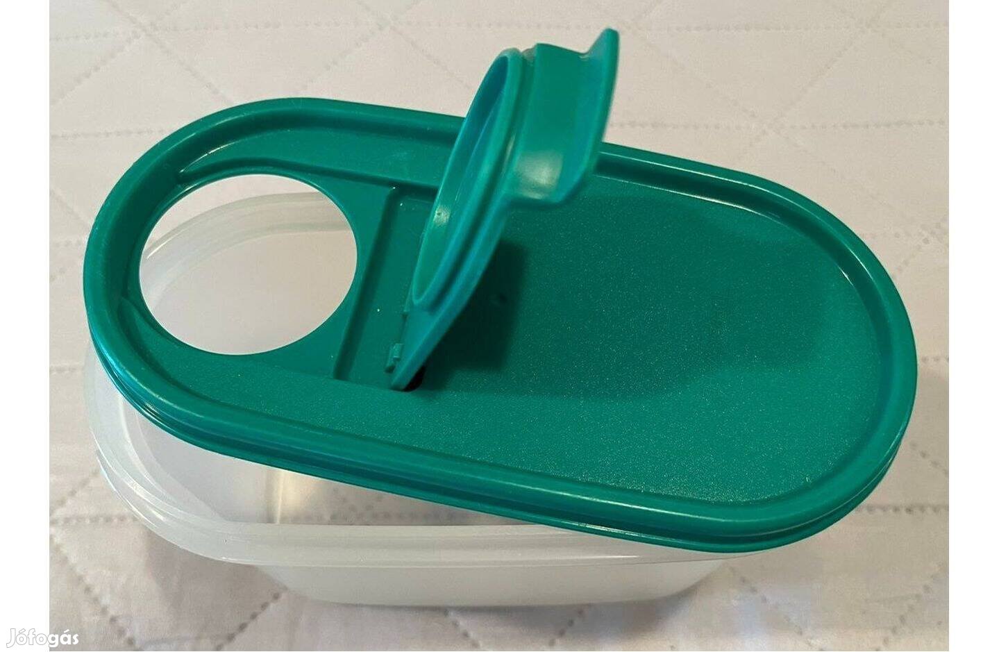 Tupperware külön nyitható tartó tároló doboz (1,1 literes)