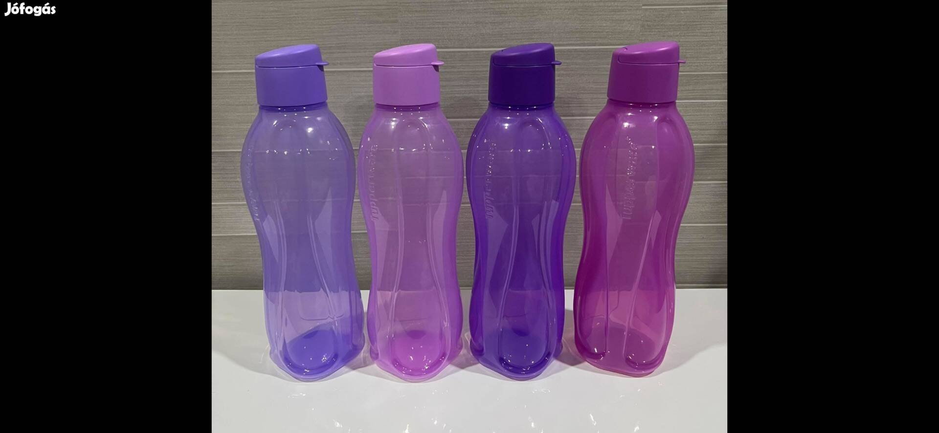 Tupperware lila sportkupakos Öko palack 1l Új