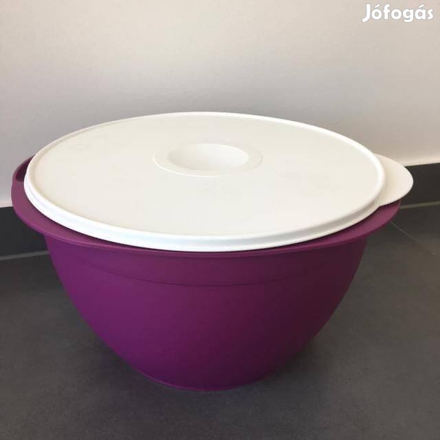 Tupperware lila tálalókészlet tál 10l Új, akciós