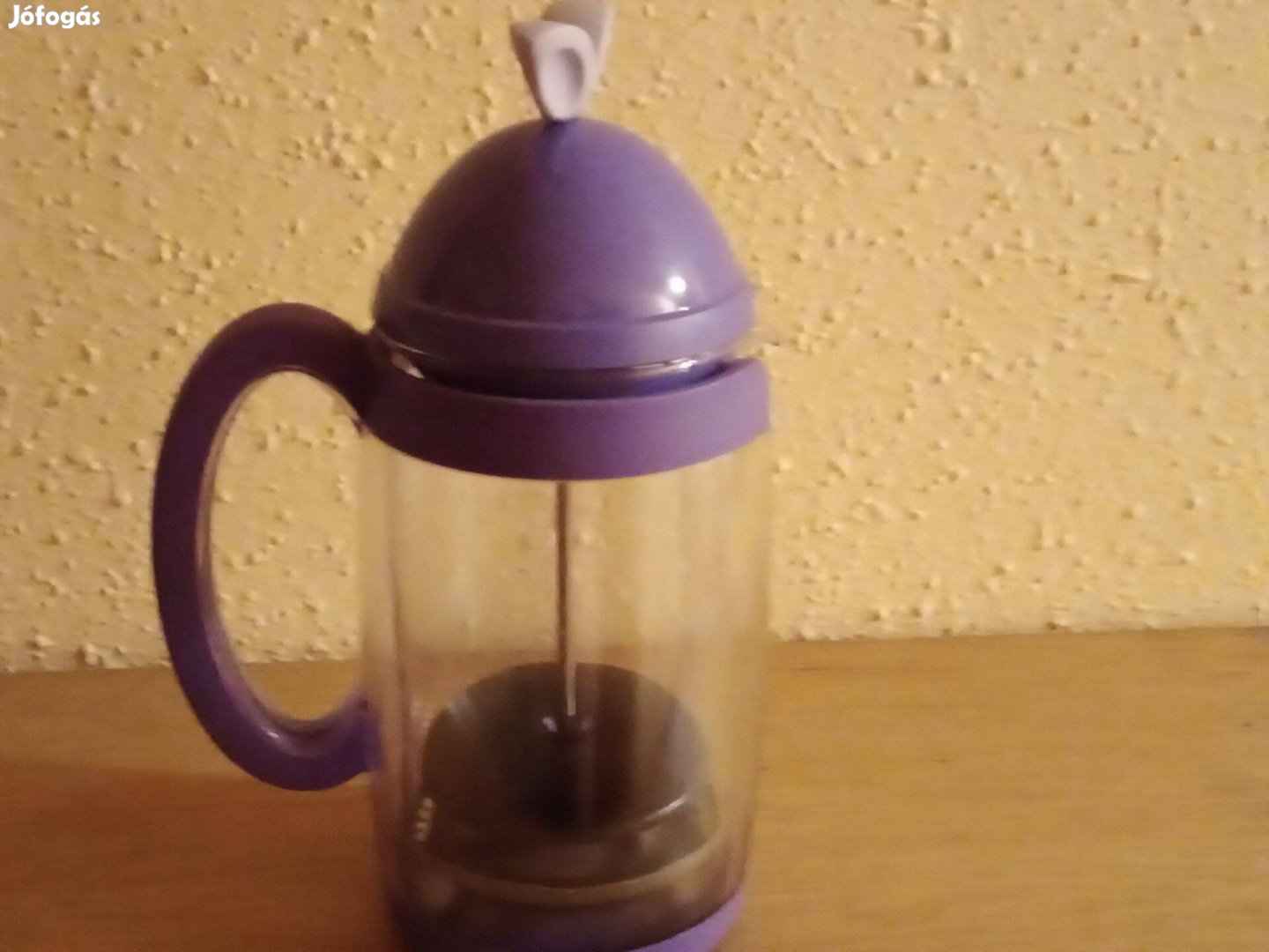 Tupperware márkájú, French Press dugattyús kávéfőző. 10000ft óbuda Ela