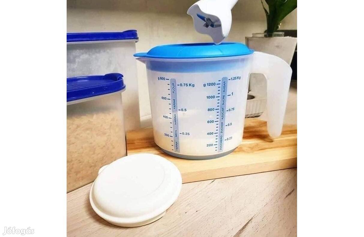 Tupperware mérő-mix kancsó kék 2l Új, akciós