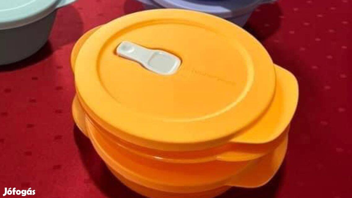 Tupperware mikrózható polytupper tál 400 ml Új, akciós