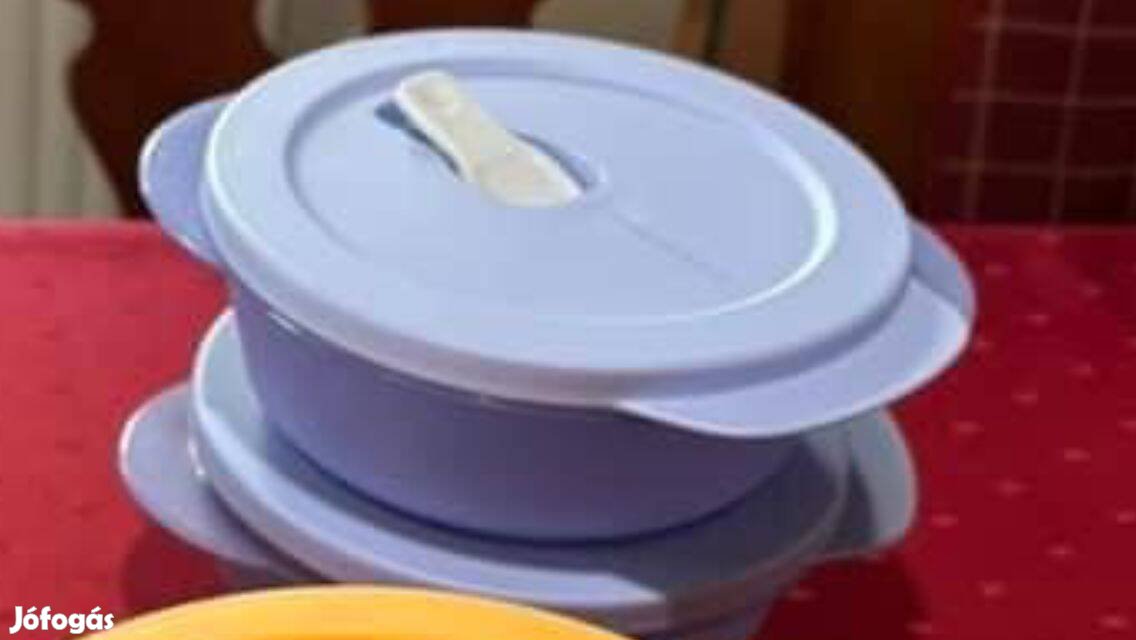 Tupperware mikrózható polytupper tál Új, akciós