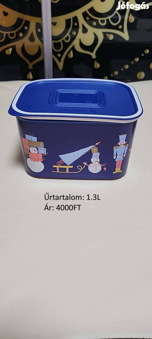 Tupperware mindennapi szögletes tároló