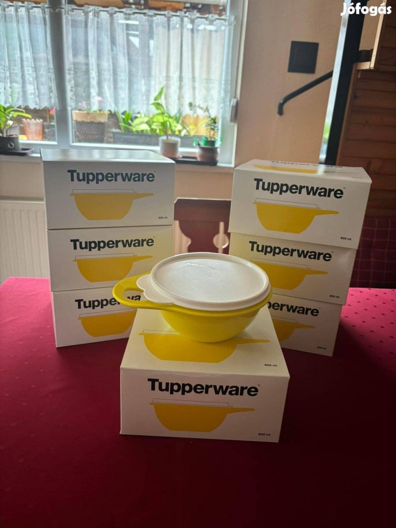 Tupperware mini füles kelesztő, frissentartó tál 600 ml Új, akciós