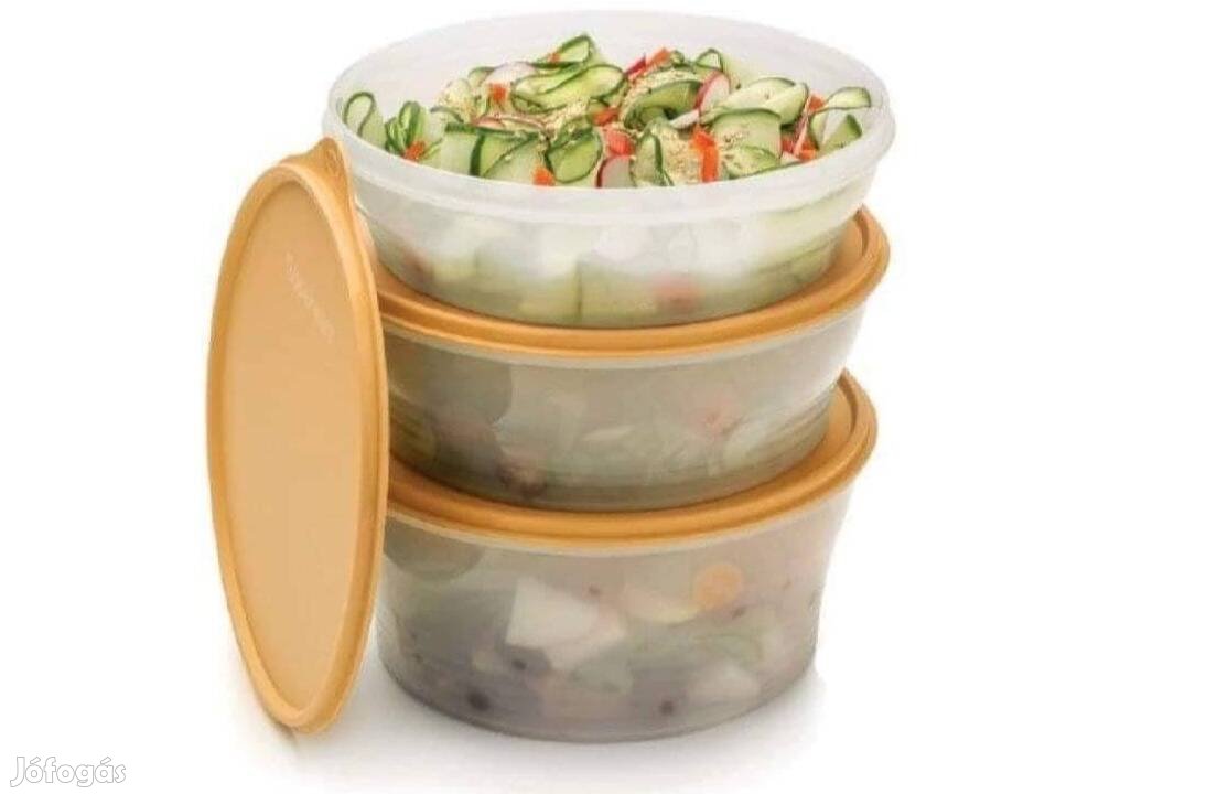 Tupperware nagy klassz tál szett 3db Új, akciós