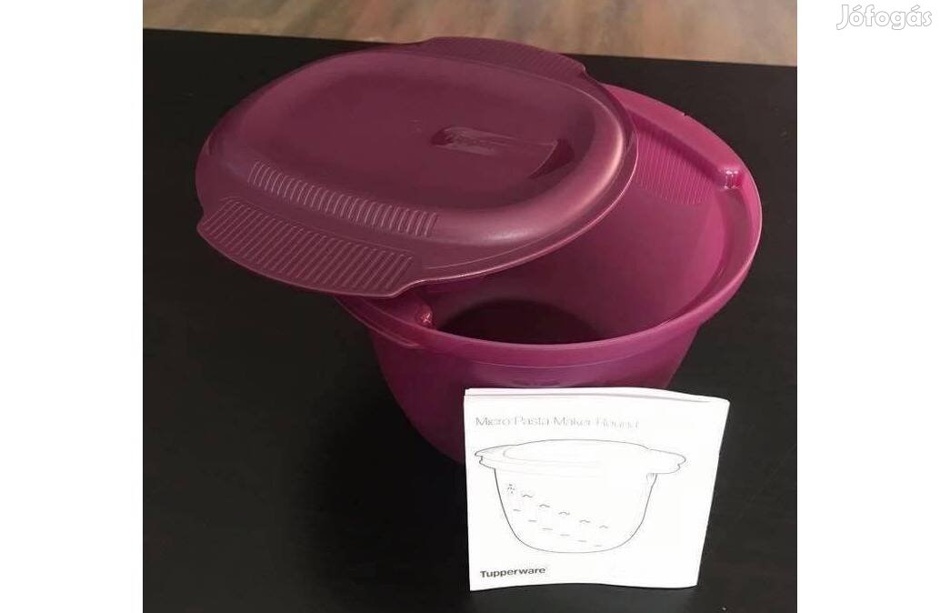 Tupperware nagy mikrós tésztafőző 3l Új, akciós