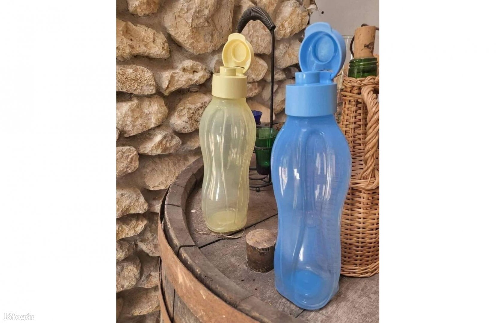 Tupperware öko palack 750 ml kék Új, akciós