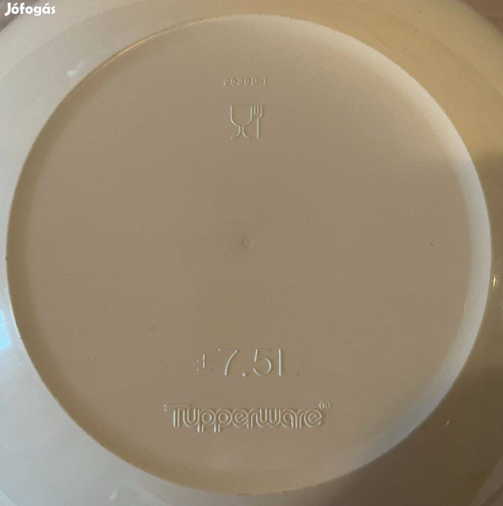 Tupperware óriás kelesztő tál edény (7,5 literes)