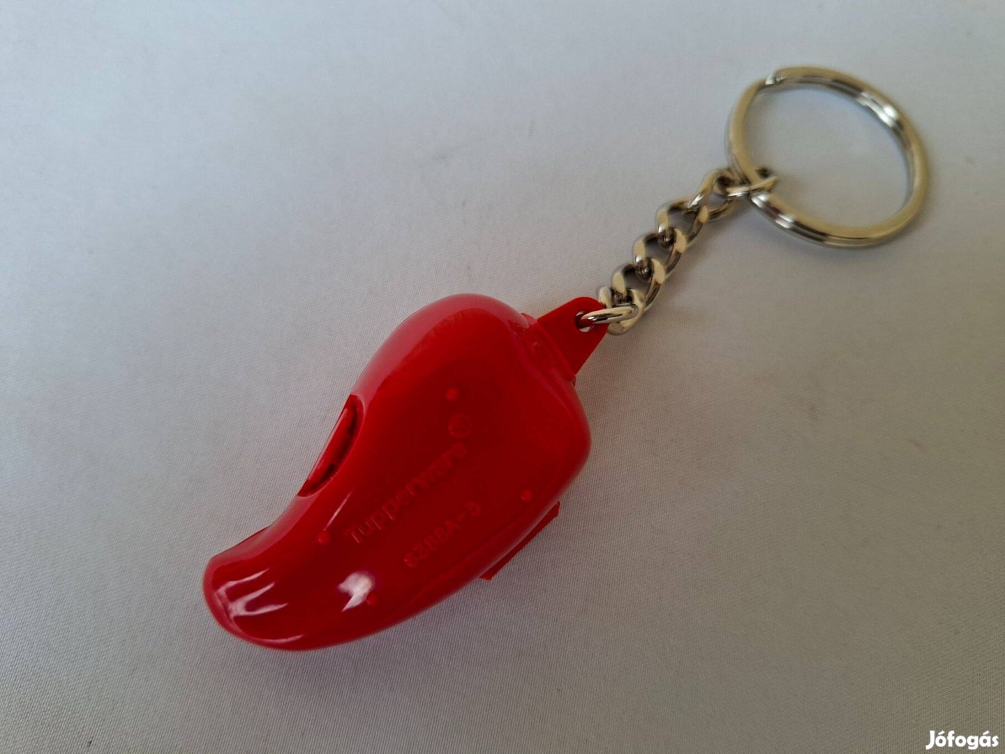 Tupperware paprika kulcstartó
