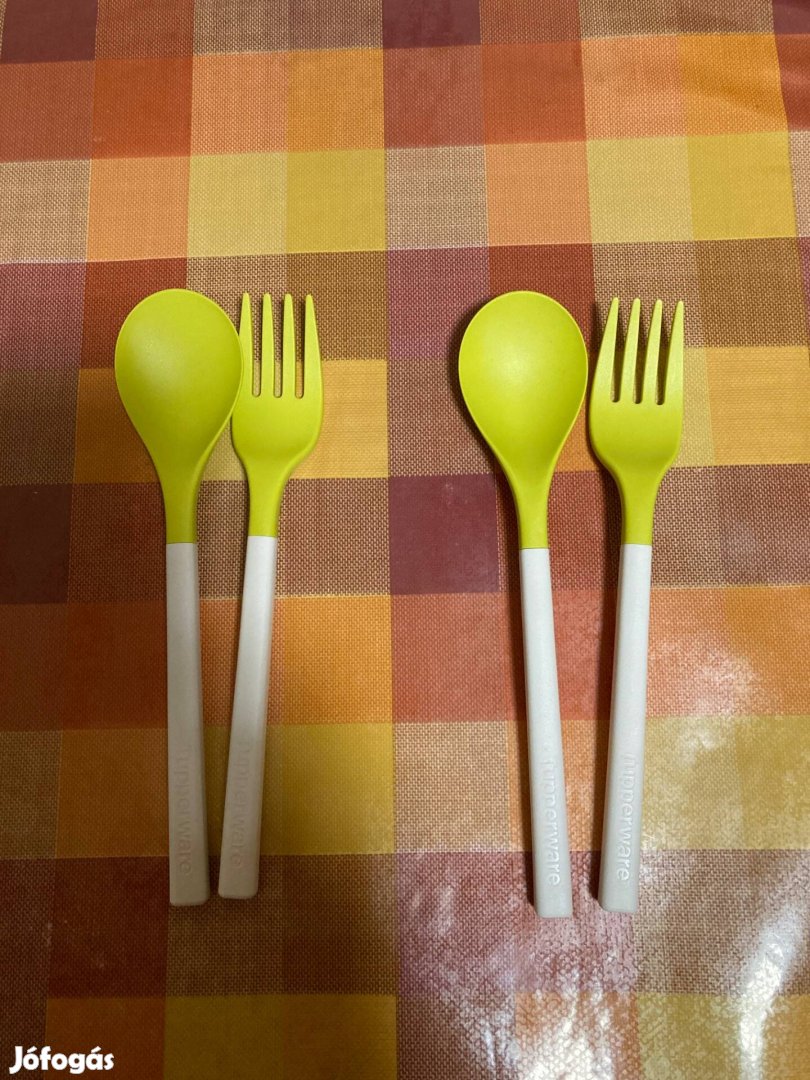 Tupperware piknik evőeszközök