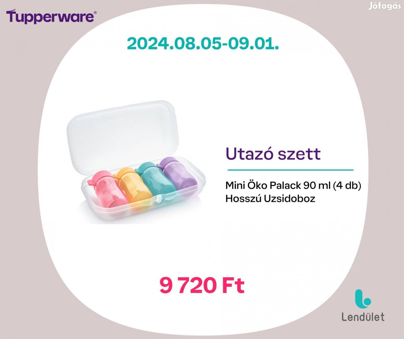 Tupperware utazó szett