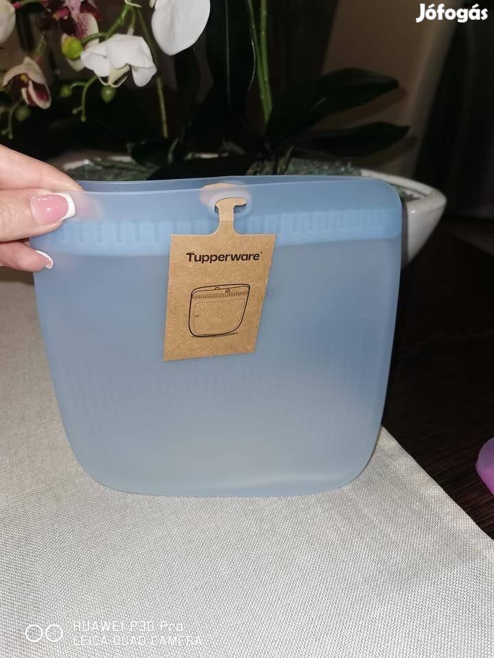 Tupperware vékony sziéikon tasak 980 ml Új, akciós