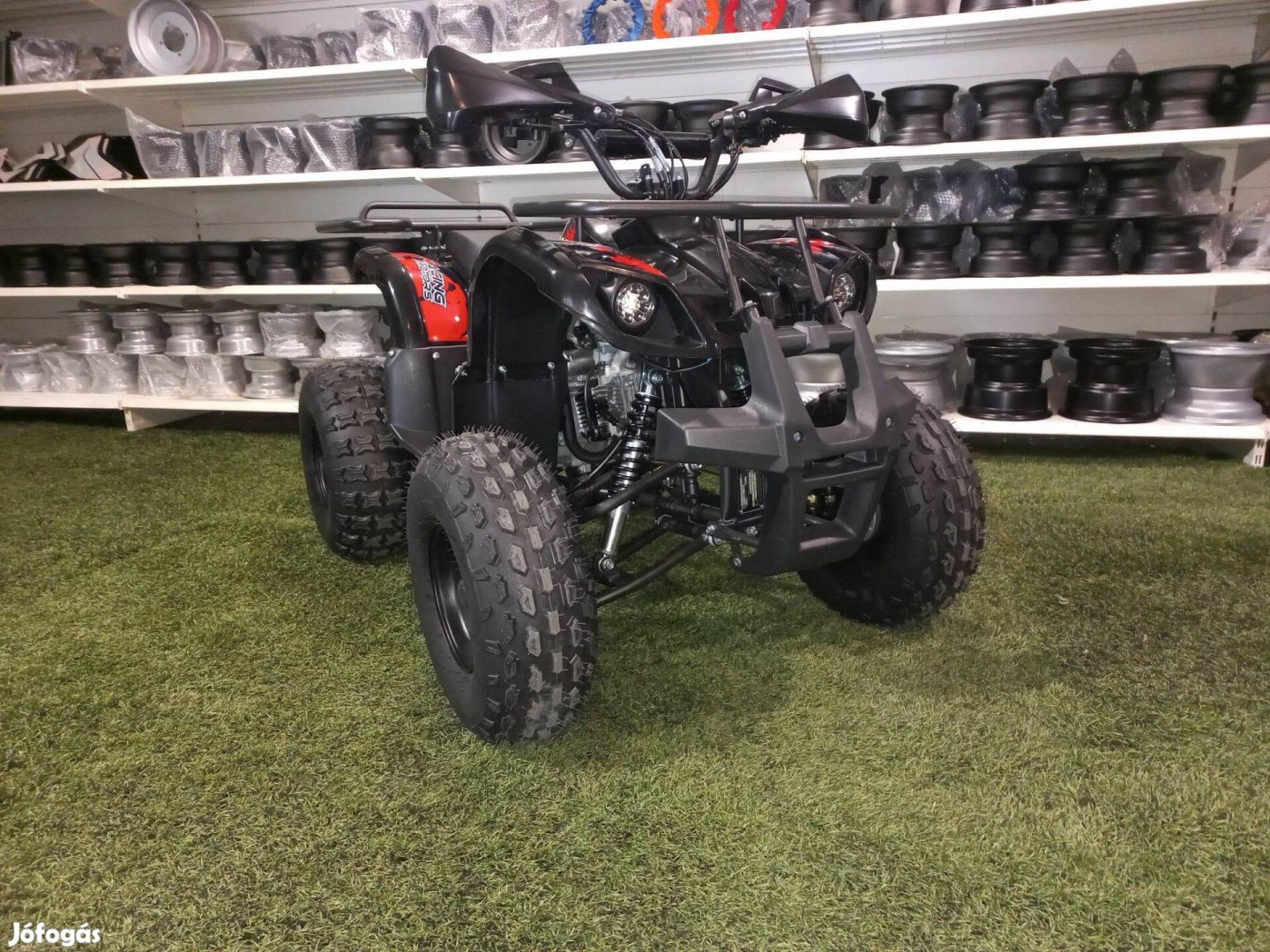 Túra Ranger gyerek quad 125cc automata gyermekjármű fekete