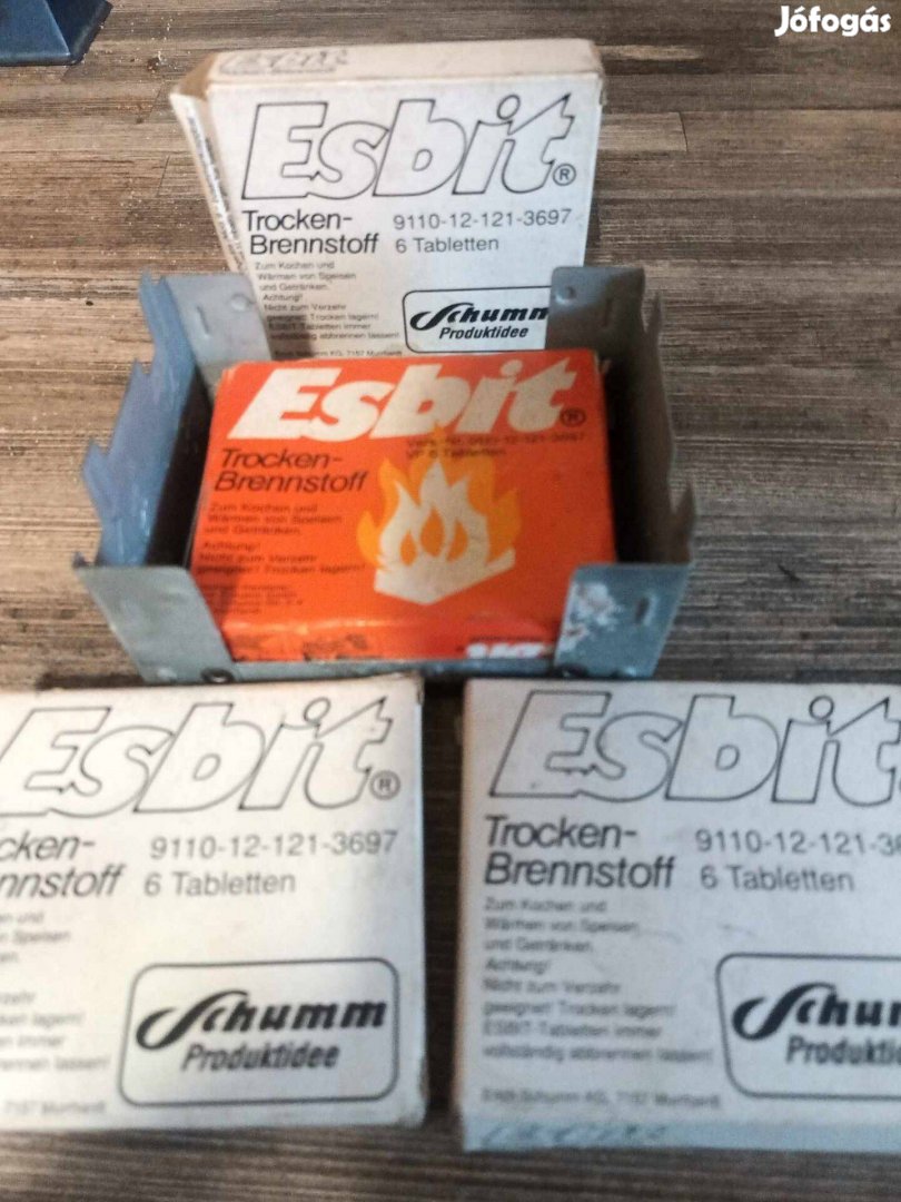 Túra kemping sürgősségi sütő 4 doboz patron 24 db