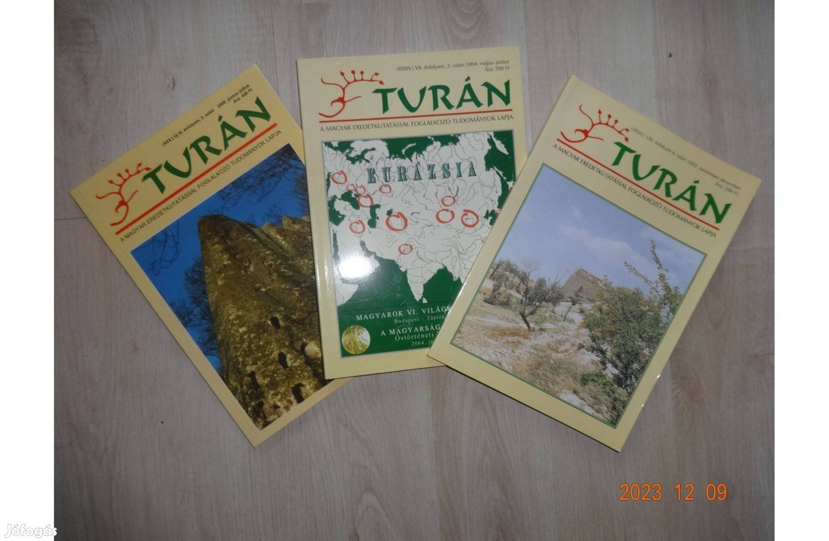 Turán magazin (magyar eredetkutatás) - 3 kötet együtt