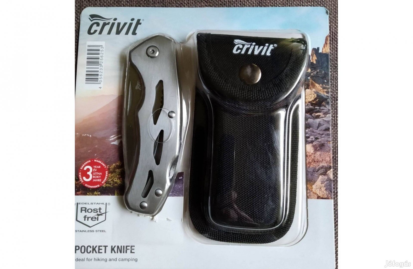 Túrázó Kemping bicska Új övre fűzhető tokkal kiváló minőség