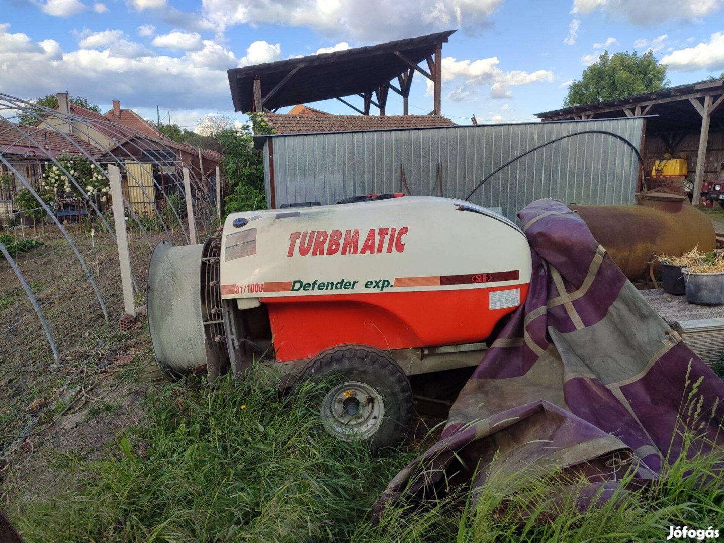 Turbmatic defender exp. permetező gép