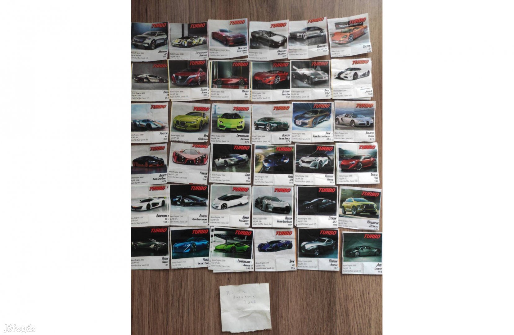 Turbo 2017 Xtreme papír eladó vagy cserélhető