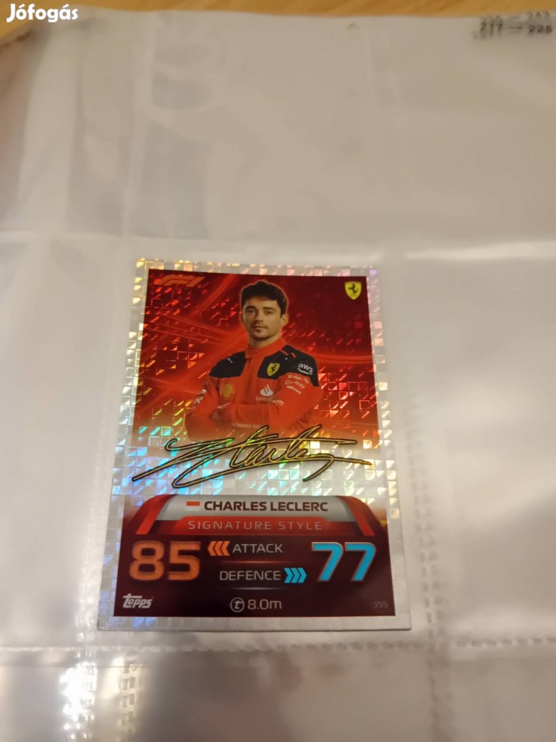 Turbo Attax 2023 Signature Style Leclerc