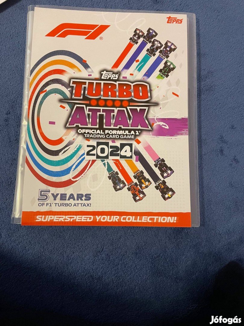 Turbo Attax Forma1 kártyák