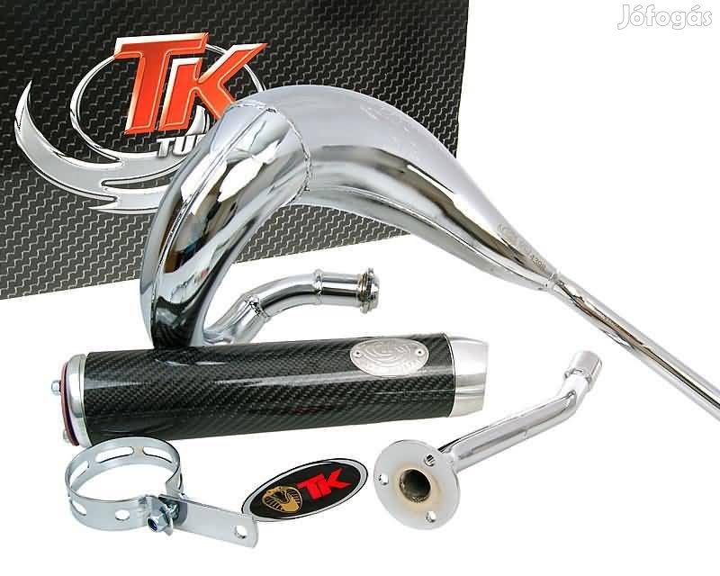 Turbo Kit Bufanda RQ kipufogó króm - Derbi Senda (00-), Aprilia RX/SX,