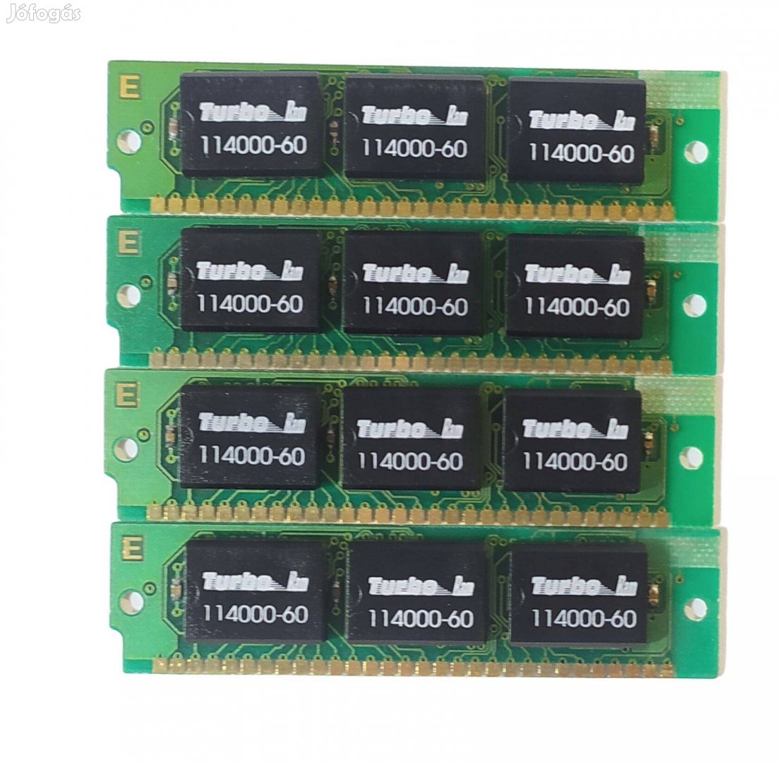 Turbo Ram 4x1MB simm RAM / memória / 30pin / retro