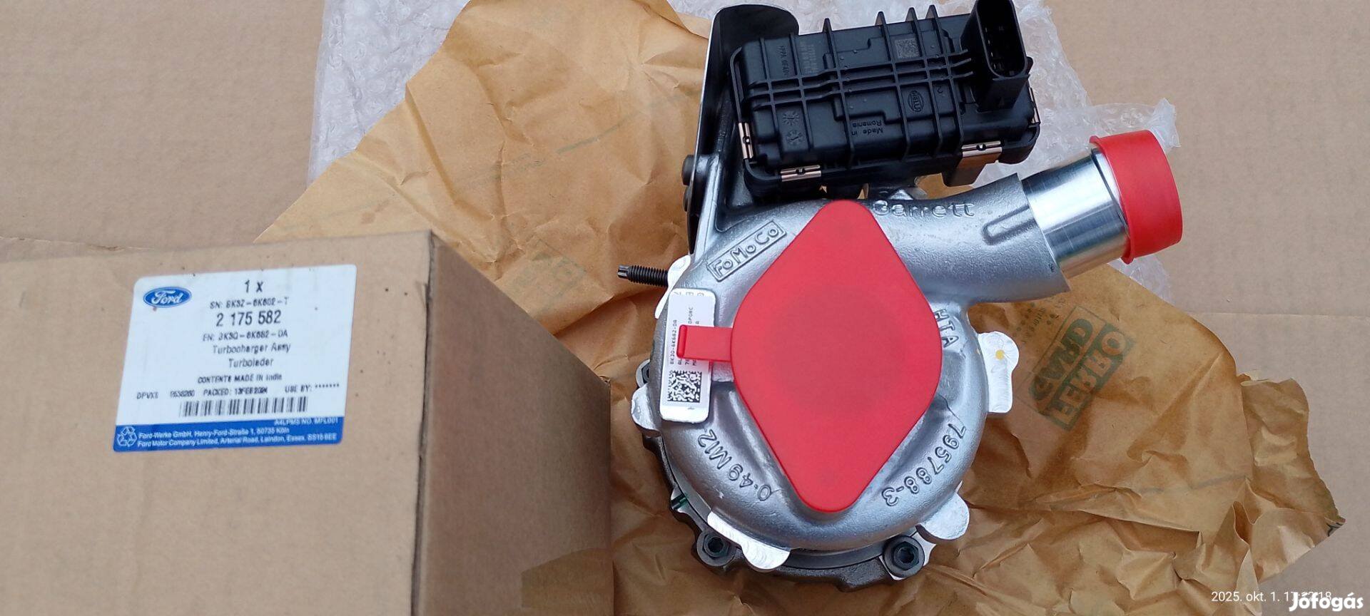 Turbófeltöltő Ford Transit 2011-2014 2.2D RWD