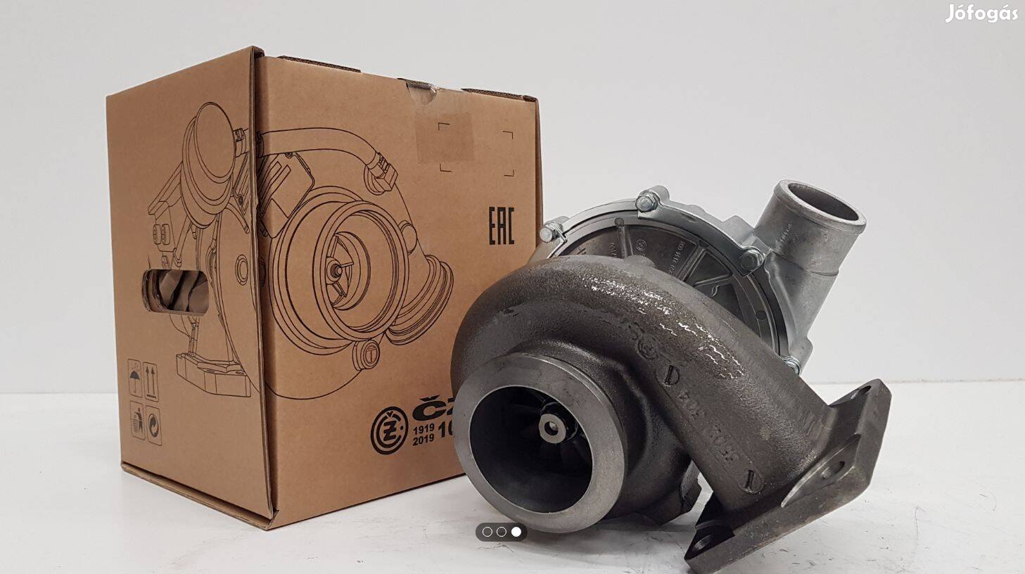 Turbófeltöltő John Deere gépekhez Borgwarner CZ