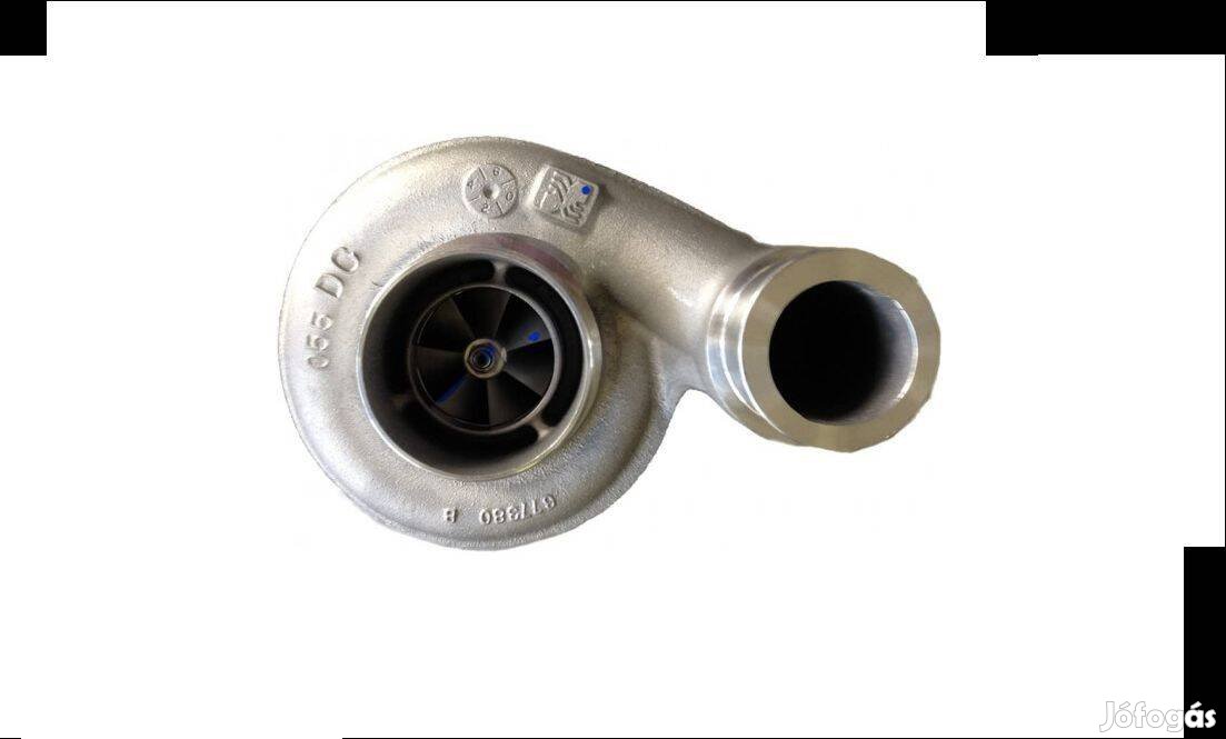 Turbófeltöltő Schwitzer John Deere kombájnokhoz (8.1L / 6081H motor)