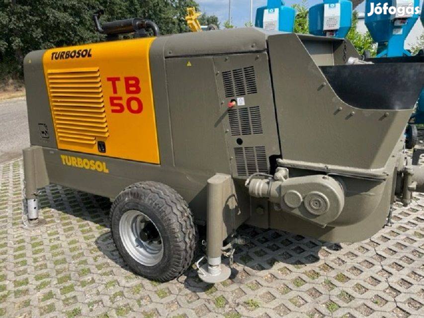 Turbosol TB50 Használt Stabil Betonpumpa