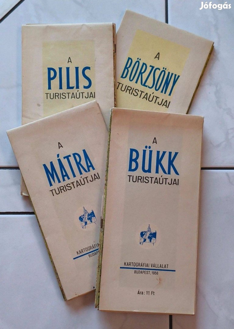 Turista utak térkép pilis börzsöny mátra bükk