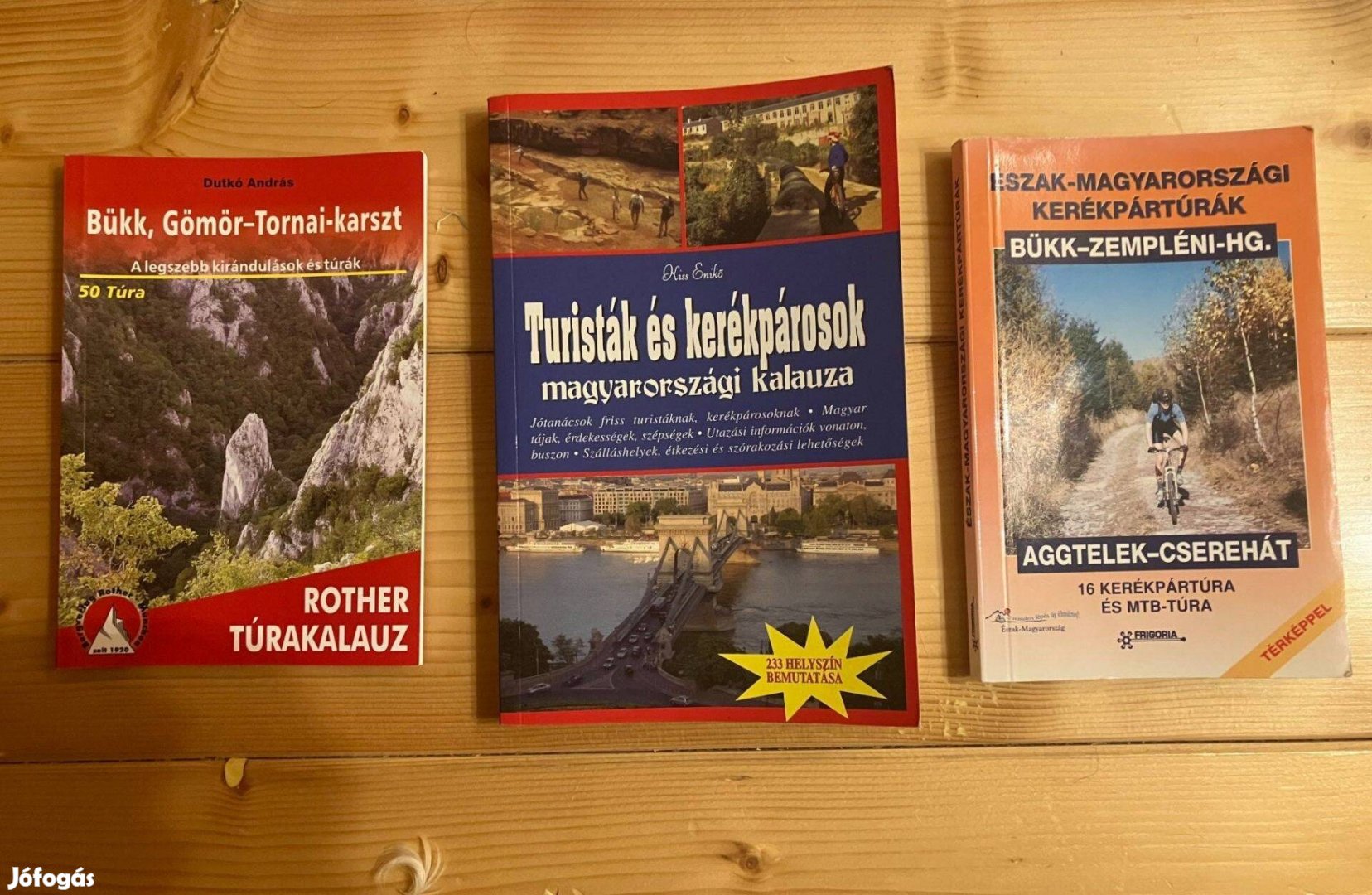 Turistatérkép, térkép, túraleírások korábbi kiadásúak